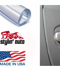 Door Guard Edge Trim (Clear) Molding Protector Seal Strip for Maserati