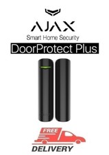 Wireless magnetic opening detector Ajax DoorProtect Plus Black