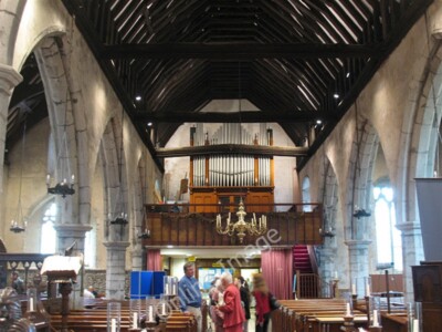 Photo 6x4 St Nicholas, Southfleet - nave The nave, looking west.  The chu c2009