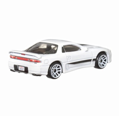 Hot Wheels Mitsubishi 3000GT VR-4 White Japan Car Culture MINT
