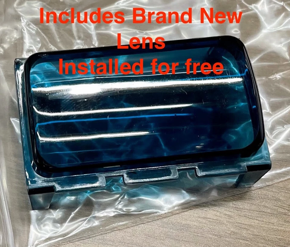 DELUXE REPAIR SERVICE LED UPGRADE 97-04 C5 Corvette Climate Control CJ2 NEW LENS - Image 4 of 4