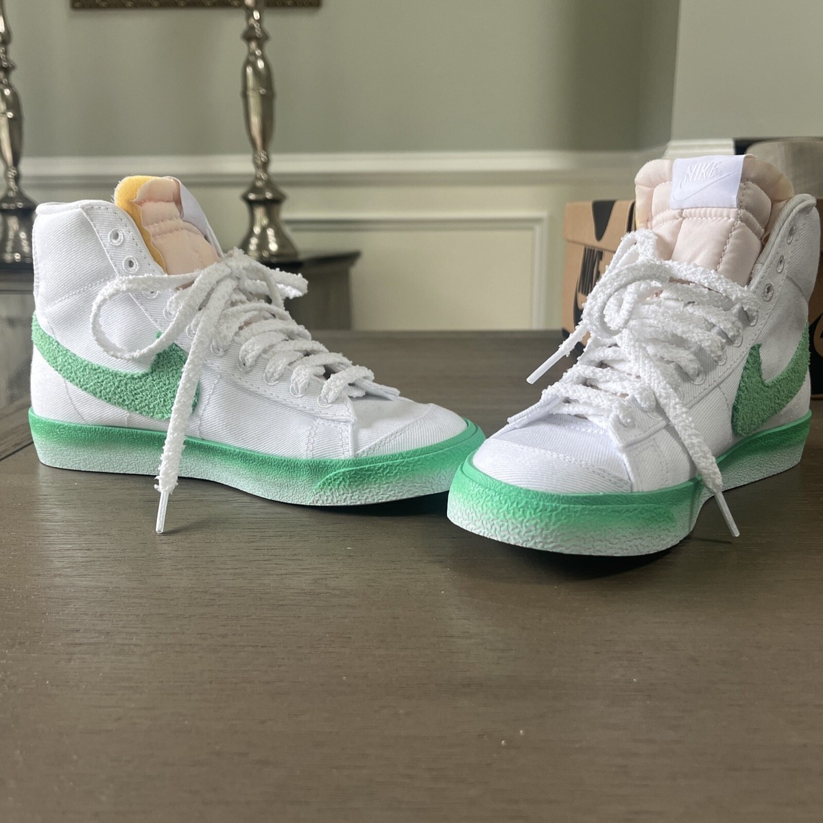 green nike blazers