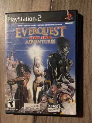 Everquest Online Adventures (Sony Playstation 2, 2003) NO MANUAL