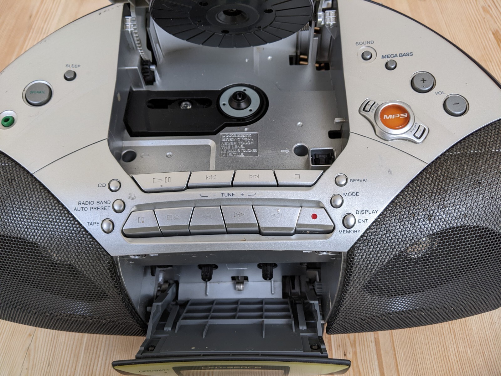 Vintage Sony CFDS20CP Radio Cassette CD MP3 Player Boombox Working