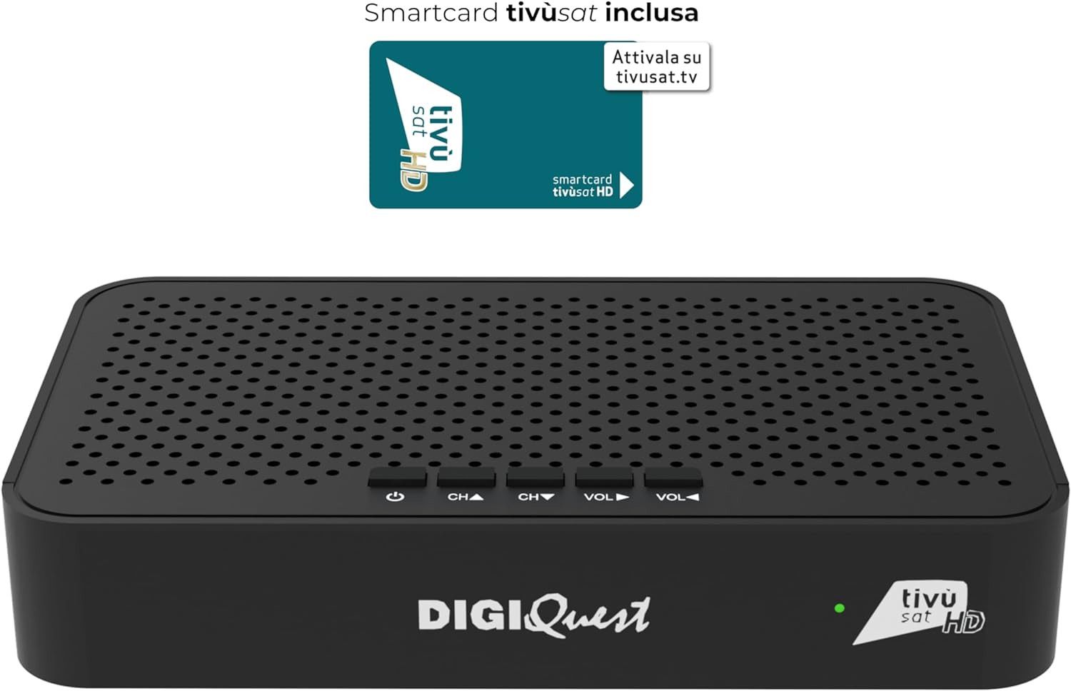 Miglior Prezzo Decoder Tivùsat HD con Smartcard Inclusa Nuovo - 3