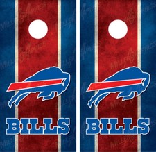 Buffalo Bills Cornhole Board Decal Wrap Wraps
