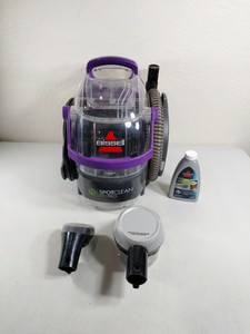 bissell spotclean pet pro portable carpet cleaner 2458 manual