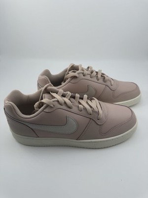 Nike Ebernon Low Sz 9.5 Desert Sand/Particle Sand Basketball Trainers AQ1779-200