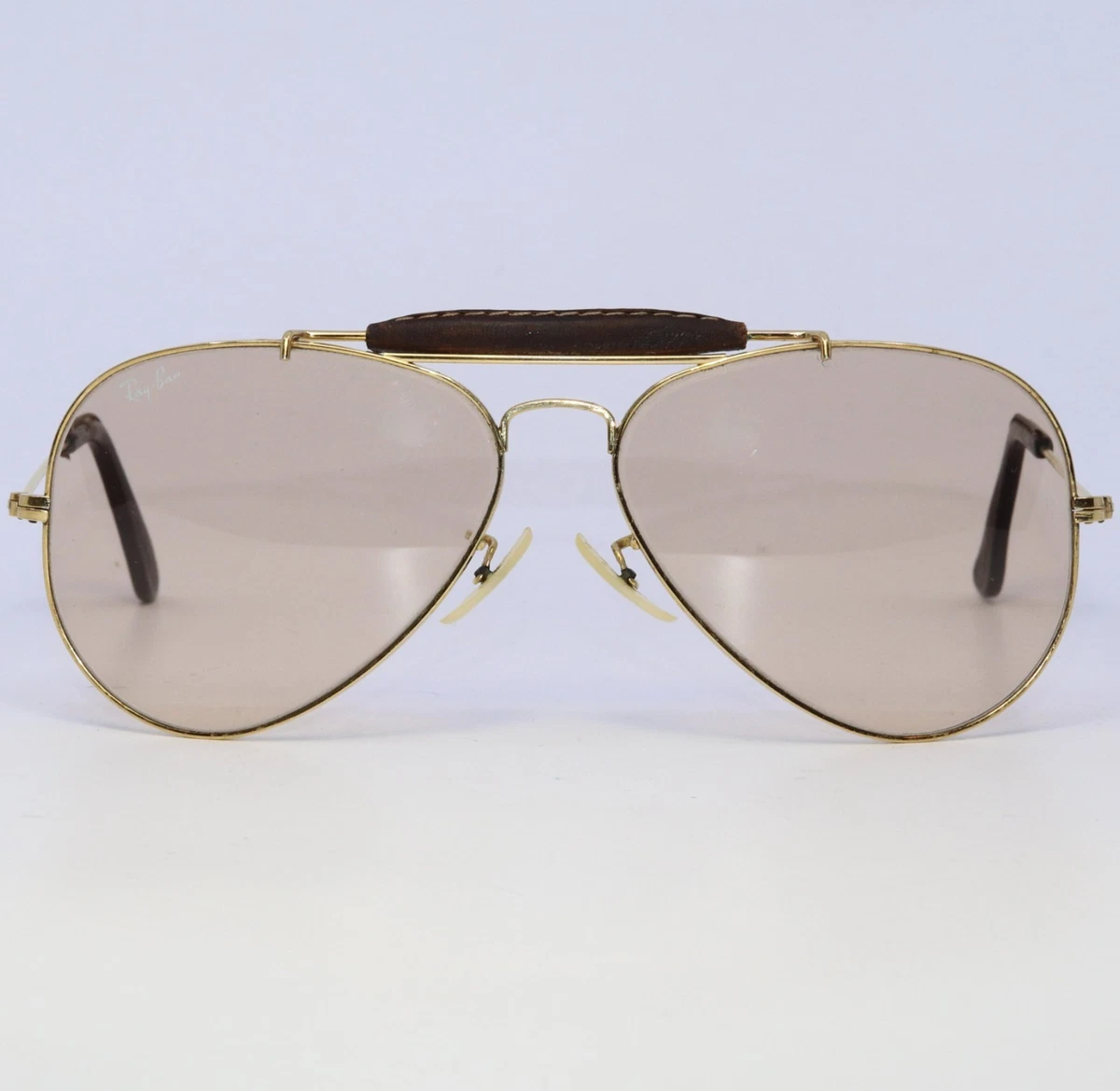 Ray Ban　レイバン　LEATHERS　AVIATOR　ビンテージサングラス Ray-Ban Vintage Pilot Sunglasses for sale | eBay