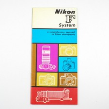 Nikon F System - A Comprehensive Approach to 35mm Photography - Brochure Booklet
