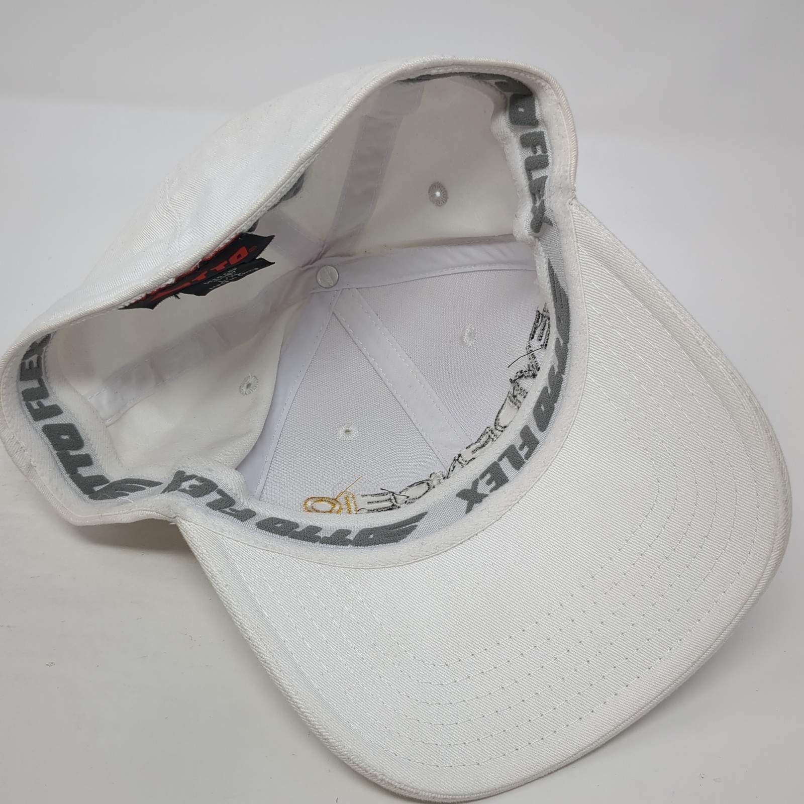 Evidence IQ Fitted Baseball Hat Solid White XL Em… - image 7