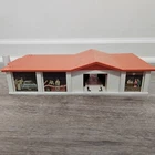 Vintage 1968 Mattel Hot Wheels Super Charger Restaurant Garage (PARTS/REPAIR)