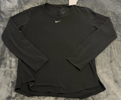 Medium Nike Women Nike One Luxe Dri-FIT long sleeve standard fit top DD0620-010