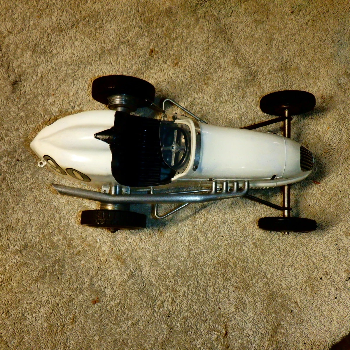 Vintage 1940er-1950er Jahre Ohlsson & Rice Midget Sprint Tether Auto