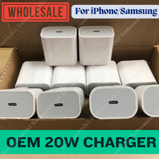 For iPhone 17 16 15 14 13 12 Samsung Fast Charger PD 20W USB-C Power Adapter Lot