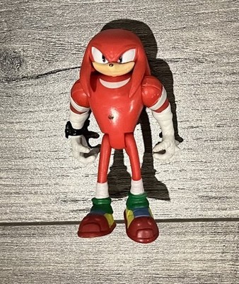 Sonic Boom Knuckles Action Figure 3'' Sonic The Hedgehog Tomy Sega