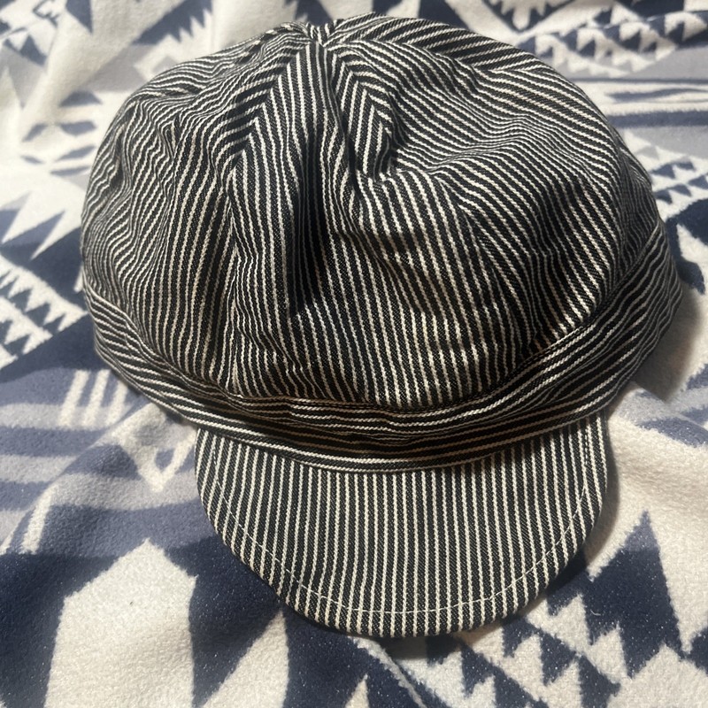 45R hat railroad newsboy work cap hat one size