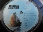 Pink Floyd ANIMALS Italian 1st Press 98434-B 7-1-77  MATRX LP PLAYS NR MINT HEAR