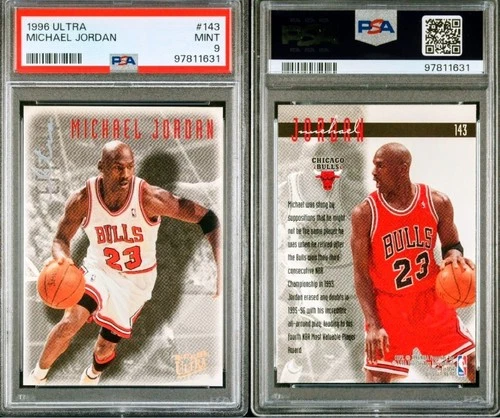 Jordan 1996 Fleer Jordan #143 Holo