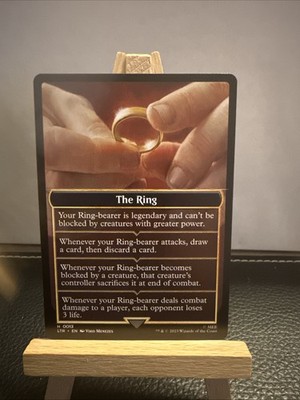The Ring Helper Card 0013 The Lord Of The Rings Middle-Earth Magic The Gathering