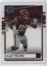 2020 Panini Chronicles Clearly Donruss Rated Rookie Chase Young #RR-CY 08uw