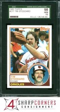 1983 TOPPS #217 TIM STODDARD ORIOLES SGC 10 GEM 98