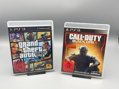 Playstation 3 Spiele (PS3 / PS 3) ''GTA V & Call of Duty: Black Ops III'' selten