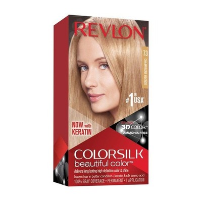 Revlon ColorSilk Luminista Permanent Hair Color 1 Application 4.4 CHOOSE SHADE