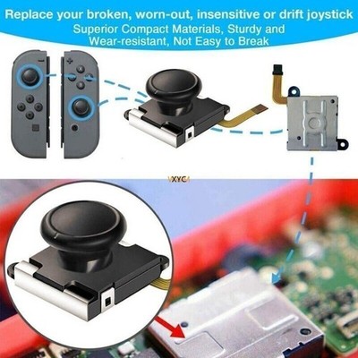 4x 3D Analog Stick Ersatz Reparatur Set für Nintendo Switch Joy-Con