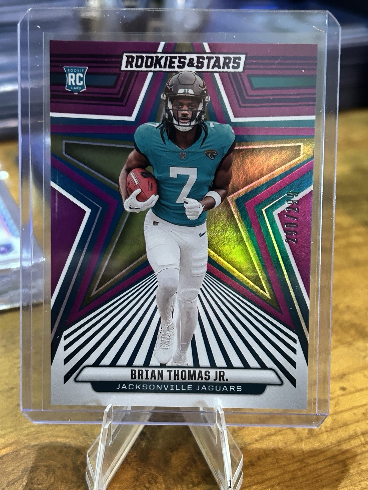 2024 Panini Rookies & Stars - Rookies Brian Thomas Jr. #113 Purple /299 (RC)