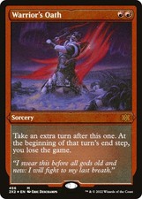 Warrior's Oath (Foil Etched) - Foil NM MTG Double Masters 2022