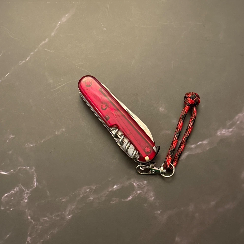 Victorinox CYBERTOOL S Oficial Suiza Rojo Translúcido, LN Foto 3 de 4