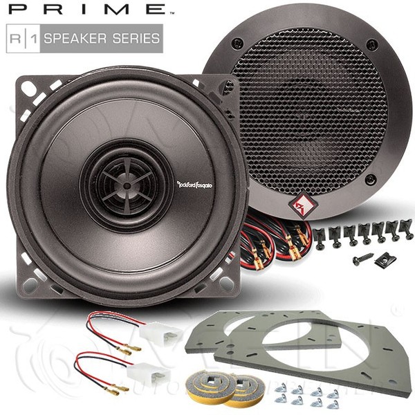 Rockford Auto Lautsprecher FüR Chevrolet Matiz I 1998-2004 Heck Hinten 60W #Asiq-image
