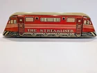 Vintage Wolverine No. 130 THE STREAMLINER Railway Tin Litho Pull Toy Train USA