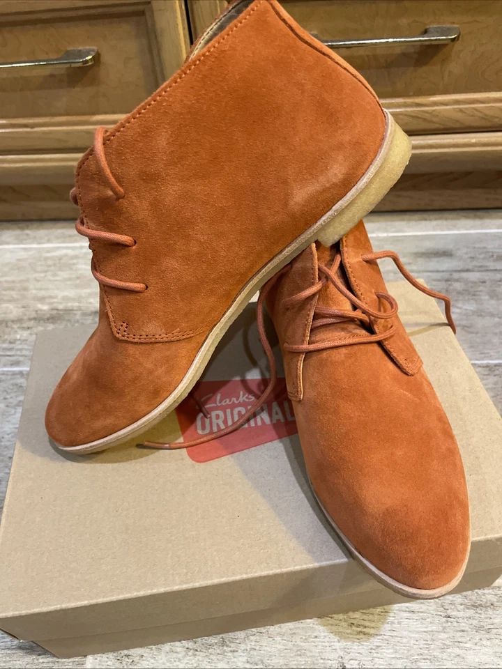 Clark's Originals пустыня винтажный ржавчины замши размер 8,5 M женщин - Изображение 3 из 4