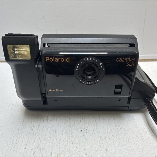 Polaroid Captiva SLR Auto Focus Instant Camera - Uses 95 Film Works - Picture 12 of 13
