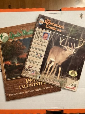 Gander Mountain Sportsman Catalogue 1990 & Sportsman Guide Catalog