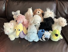 Webkinz Lil Kinz Lot of 13 No Codes Poodles, Bluejay, More, w/ Clothing
