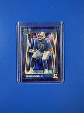 2021 Panini Donruss Optic - Rated Rookie Penei Sewell #260 Purple Shock Prizm