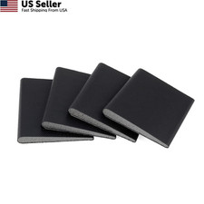 Builder Supply Door Corner Seals - Exterior Doorway Frame Sealing 4 Black 