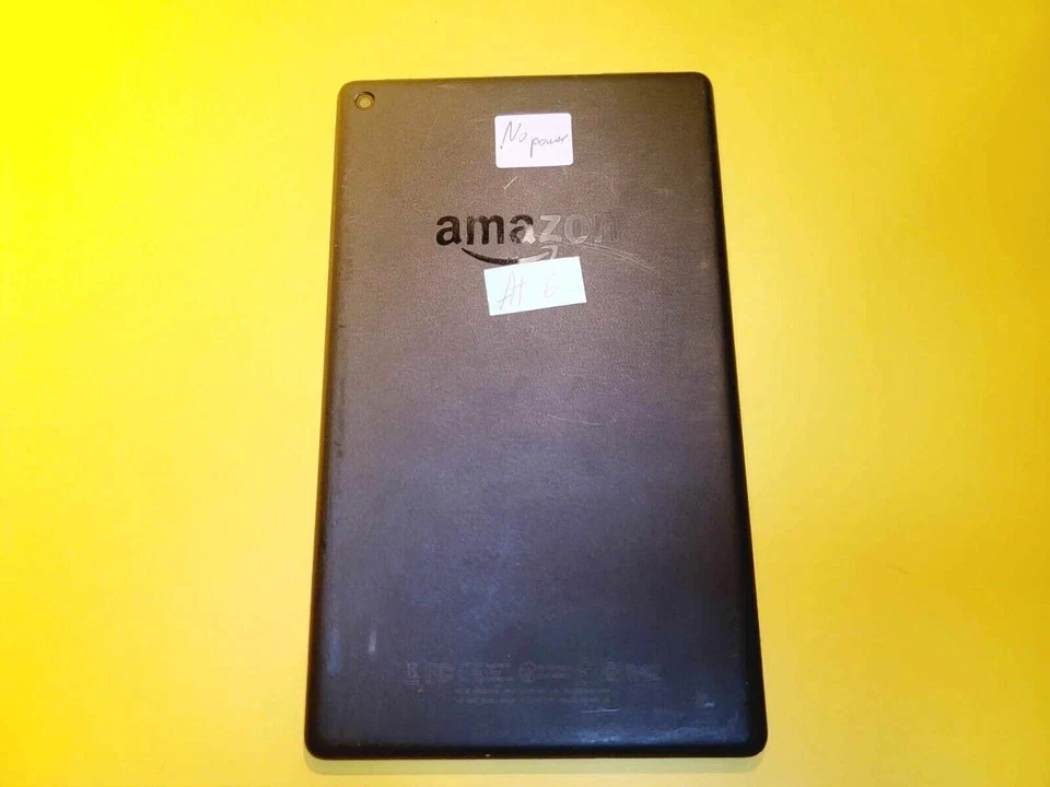 *NO POWER* BLACK AMAZON L5S83A KINDLE FIRE HD 8 WIFI TABLET 8TH GEN 8" SCREEN - Image 2 of 4