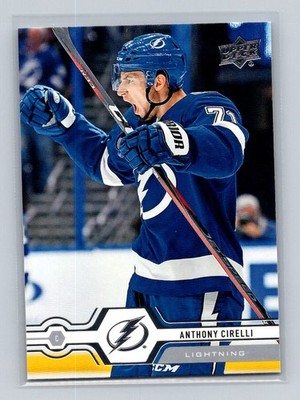2019-20 Upper Deck #21 Anthony Cirelli Tampa Bay Lightning