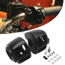 Handlebar Hand Control Switch Housing Cover For Harley Touring Sportster Softail