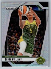 Gabby Williams 2024 Panini Prizm WNBA #55 Silver Prizms Seattle Storm