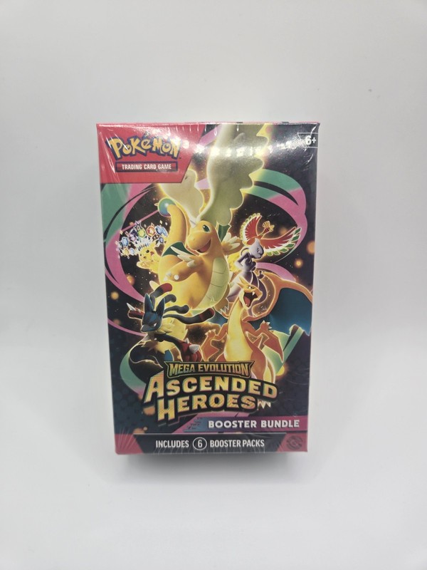Pokémon TCG Mega Evolution-Ascended Heroes 6 Booster Packs English Dragonite