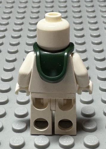 Dark Green Hood Folded Down Accessory For LEGO® Minifigure Star Wars Castle LOTR