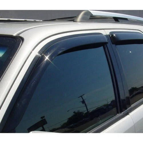 4 piezas para Honda Pilot 2003-2008 ventana visera ventilación sombra sol lluvia deflector Foto 2 de 4
