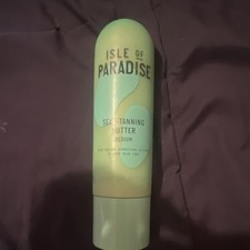Isle of Paradise Self-Tanning Butter Medium 200ml Color Correcting Light Green