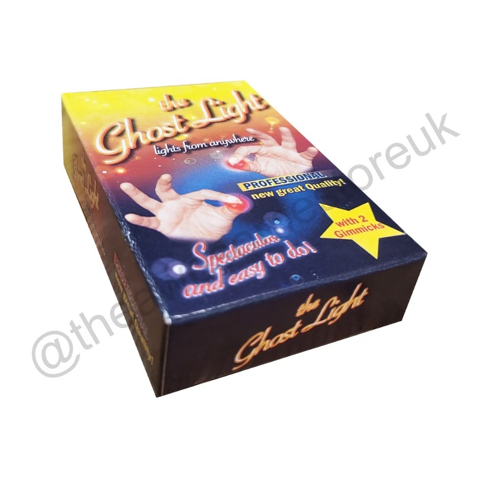 2 x Red Magic Thumb Lights – LED Finger Light Trick Toy for Parties & Shows - Image 2 of 4