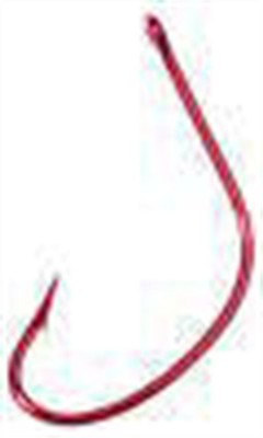 Eagle Claw L141RG #4 10CT Rot Kahle Haken